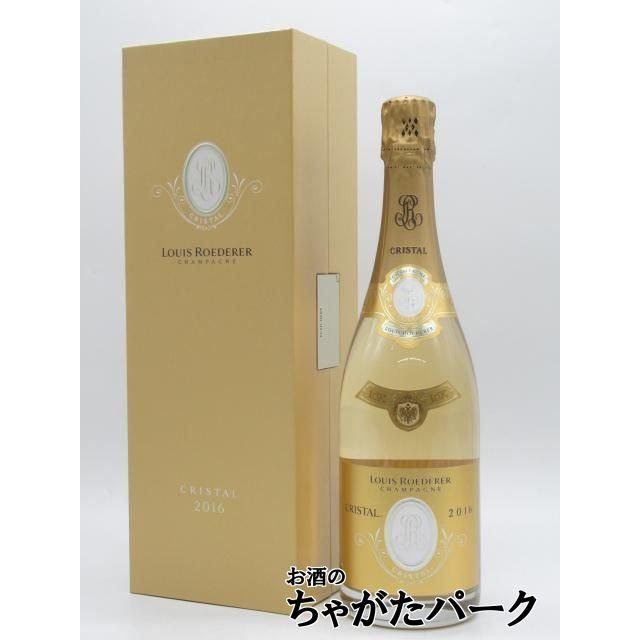 クリスタル ルイ ロデレール ブリュット (2016) 箱付き 並行品 750ml