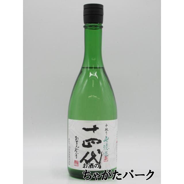 高木酒造 十四代 純米吟醸 中取り 無濾過 角新 25年12月製造 720ml