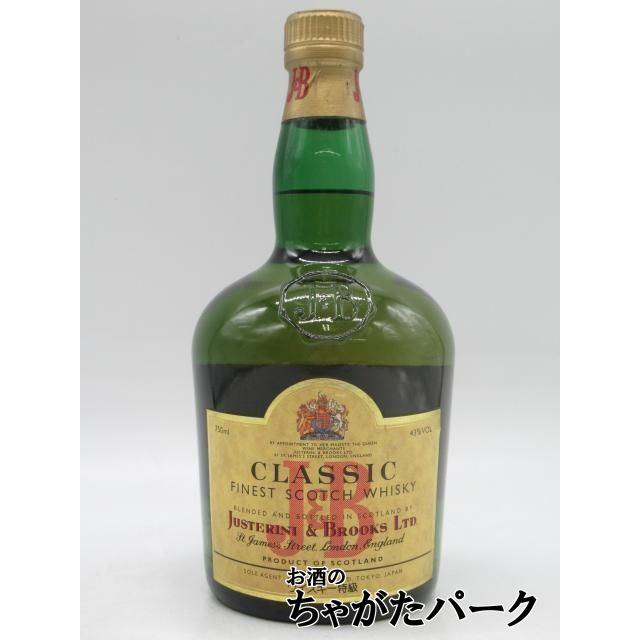古酒】 J＆B クラシック 特級表示 正規品 サッポロビール 43度 750ml