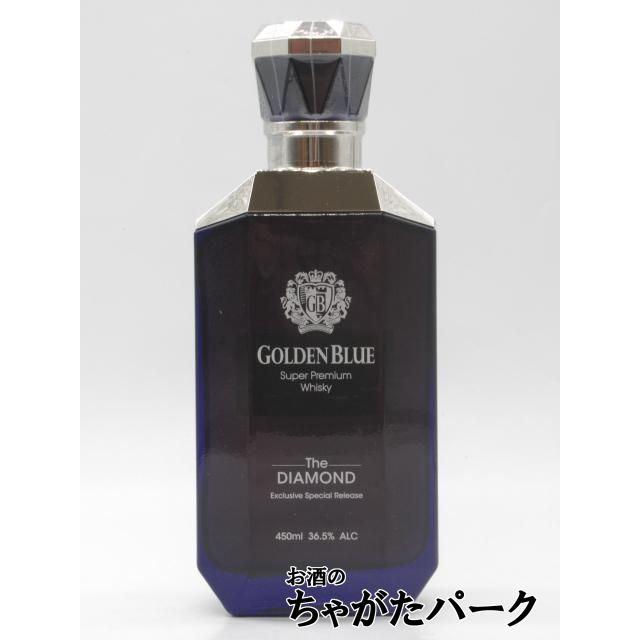 ゴールデンブルー ダイヤモンド ブレンデッドウイスキー 36.5度 450ml 