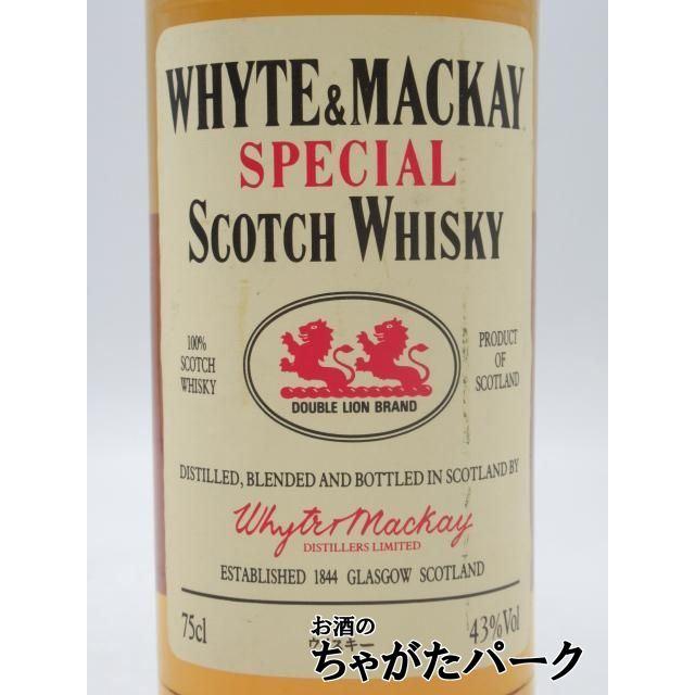 古酒】 ホワイト＆マッカイ スペシャル 正規品 明治屋 43度 750ml □90