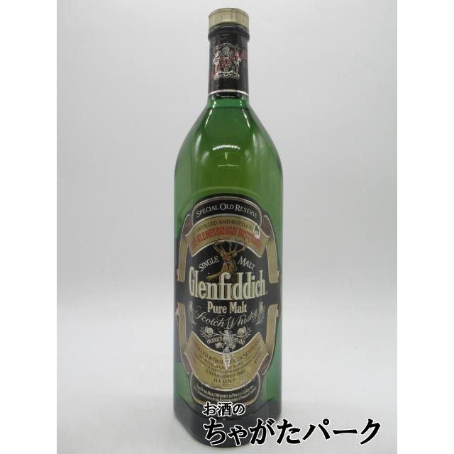 古酒】 グレンフィディック ピュアモルト 43度 1000ml □90年代と思わ