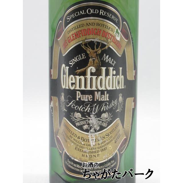 古酒】 グレンフィディック ピュアモルト 43度 1000ml □90年代と思わ