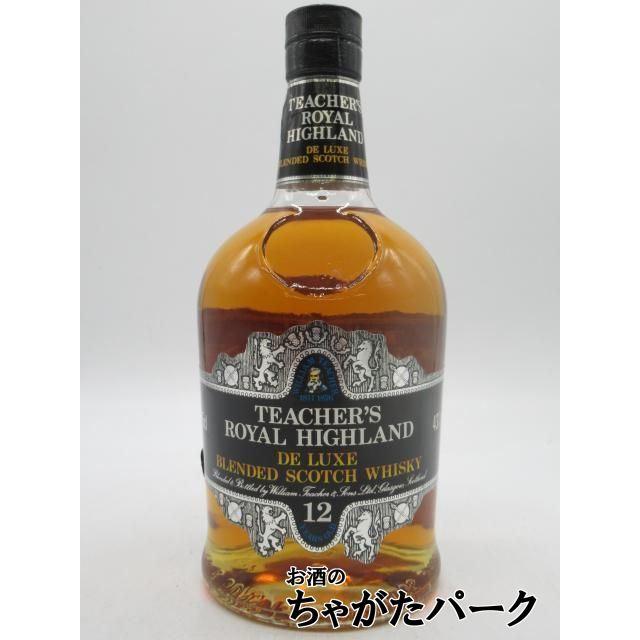 古酒】 ティーチャーズ 12年 ロイヤルハイランド 並行品 やまや 43度