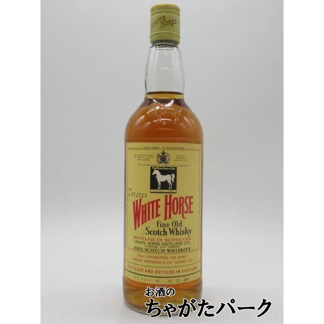 古酒】 ホワイトホース 特級表示 (Y446) 正規品 ジャーディンマセソン