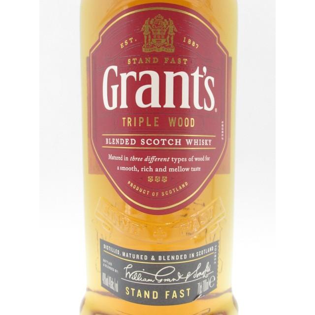 グランツ トリプルウッド 正規品 40度 700ml : お酒のちゃがたパーク