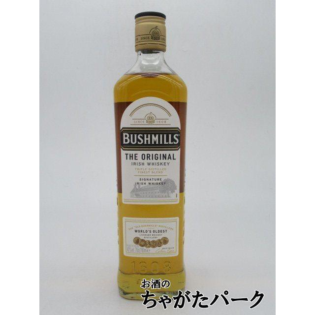 BUSHMILLS（ブッシュミルズ） オリジナル 正規品 40度 700ml : お酒の