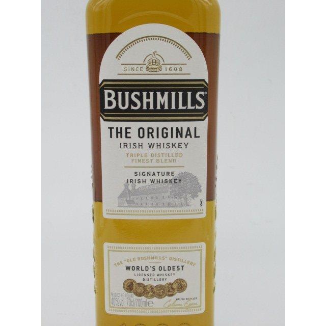 BUSHMILLS（ブッシュミルズ） 並行品 40度 700ml : お酒のちゃがた