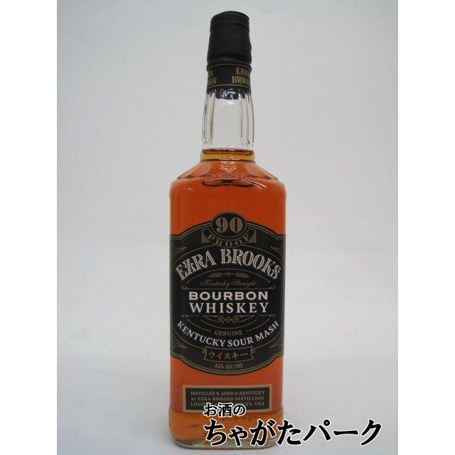 エズラ ブルックス ブラック 750ml 45% 4本 EZRA BROOKS エズラブルックス ブラック 並行品 45度 750ml : お