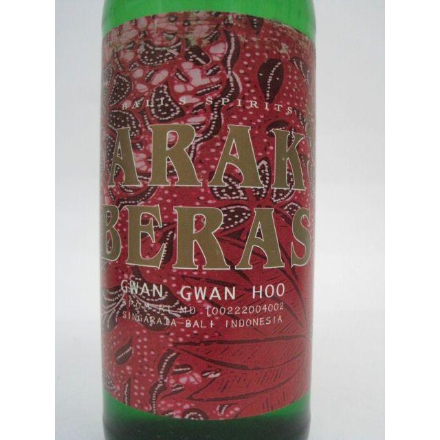 希少品　古酒アラク・ベラス 650ml 40% アラック ブラス (バリ島) 33度 650ml : お酒のちゃがたパーク Yahoo