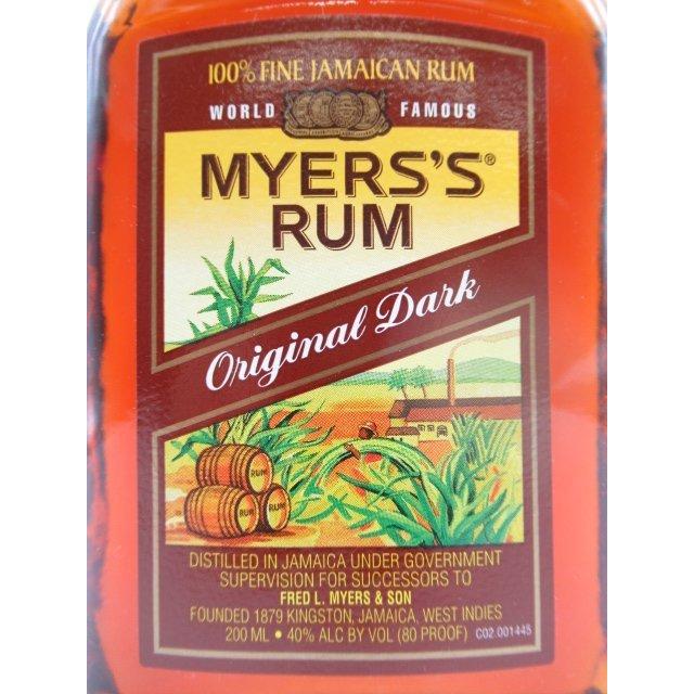 マイヤーズ ラム 【ミニサイズ】 オリジナルダーク 正規品 40度