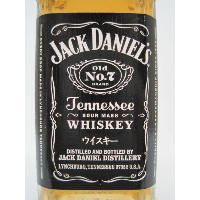 JACK DANIEL'S（ジャックダニエル） ブラック ミニチュア 正規品 40度