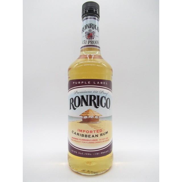 ロンリコ151パープルラベル 旧ラベル ロンリコ 151 パープルラベル 正規品 75.5度 700ml 【佐川急便で発送