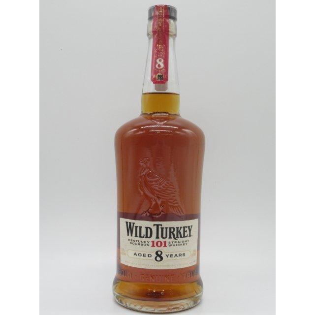 ワイルドターキー 8年 バーボン ウイスキー 700ml 50.5％ 赤キャップ