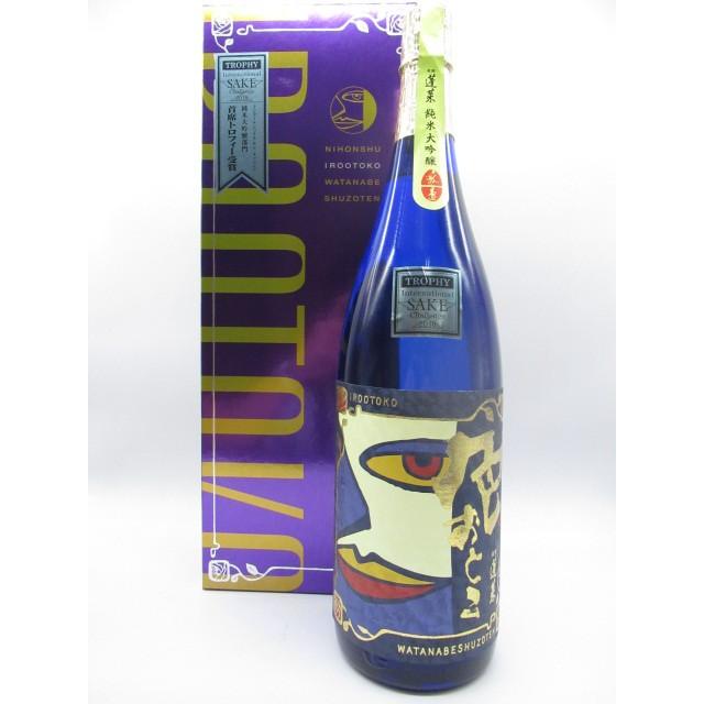 渡辺酒造店 蓬莱 色おとこ 純米大吟醸 1.8Ｌ 1800ml ■化粧箱入り
