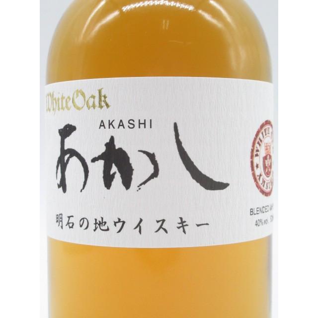ホワイトオーク 江井ヶ嶋酒造 あかし ブラック ブレンデッド 40度