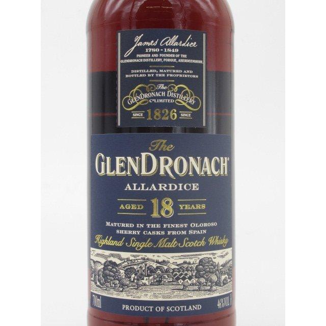 グレンドロナック 18年 アラダイス 並行品 46度 700ml