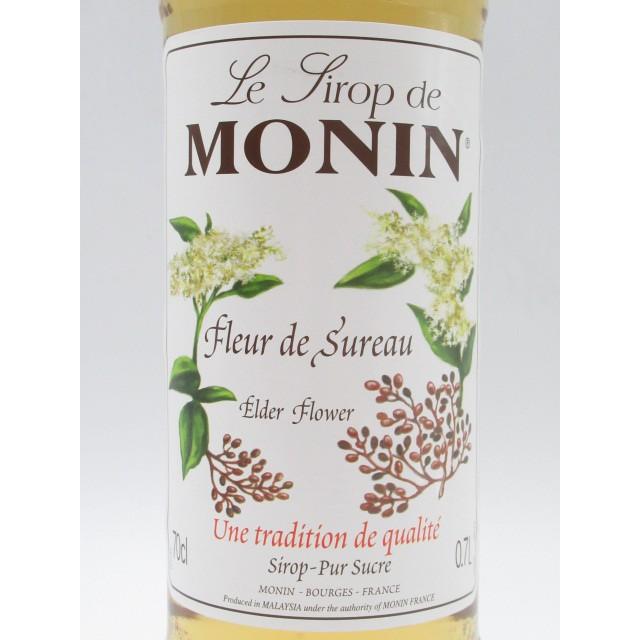 MONIN（モナン） エルダーフラワー シロップ 700ml : お酒のちゃがた