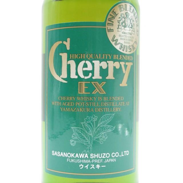 笹の川酒造 チェリーウイスキー EX 40度 500ml : お酒のちゃがた