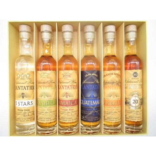 プランテーション ラム シガーボックス 100ml×6本セット (3スター