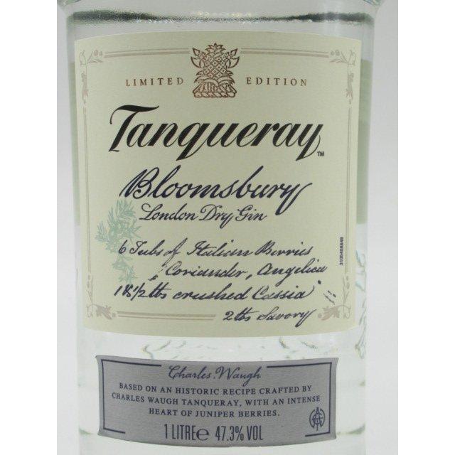 タンカレー ブルームズバリー ジン 47.3度 1000ml : お酒のちゃがた