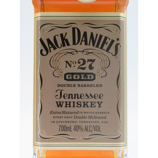 JACK DANIEL'S（ジャックダニエル） 【箱にやや傷みあり】 ゴールドNo