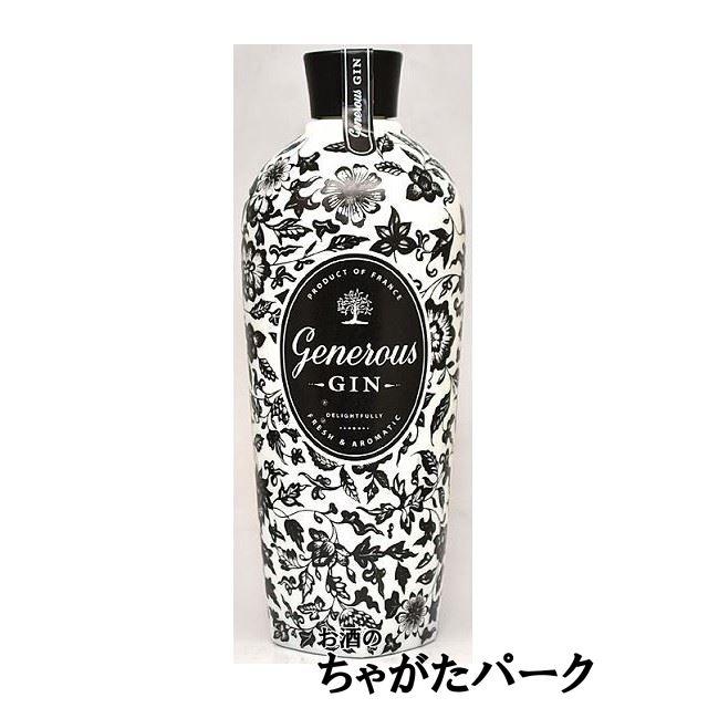 ジェネラス ジン ブラックラベル 44度 700ml : お酒のちゃがたパーク