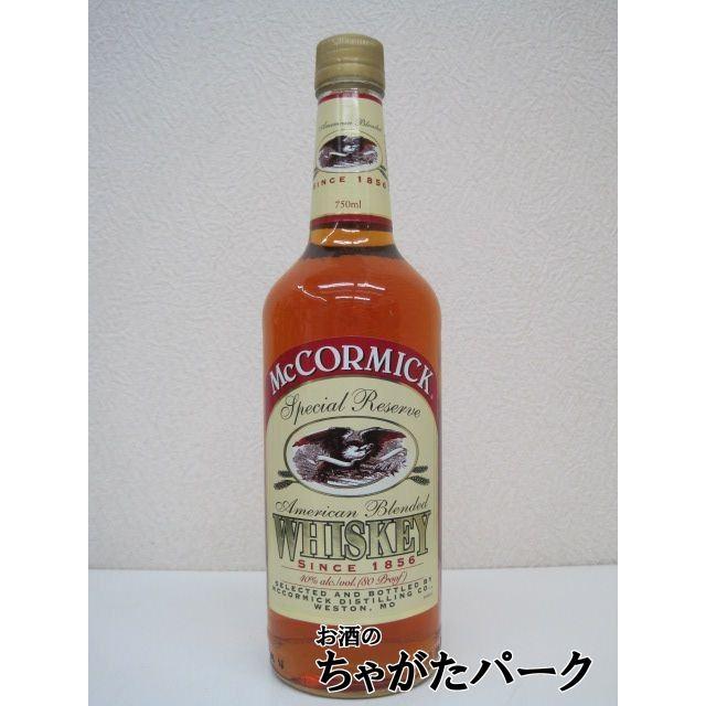 マコーミック バーボン Signature X McCORMICK 750ml マコーミック スペシャル リザーヴ アメリカン ブレンデッドウイスキー