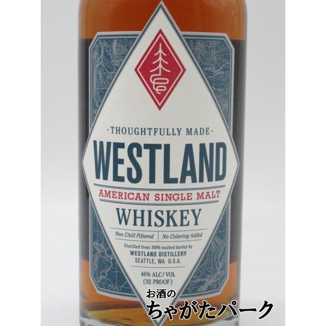 ウエストランド アメリカン シングルモルト 正規品 46度 700ml : お酒