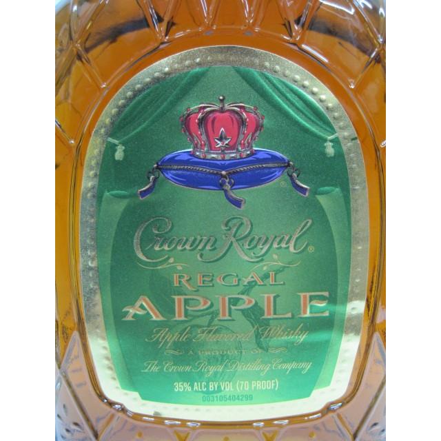 クラウン ローヤル リーガル アップル リキュール 35度 1000ml : お酒
