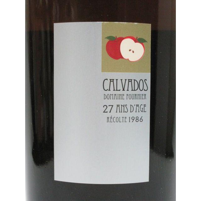 ドメーヌ フォルニエ 27年 1986 カルヴァドス 41.6度 700ml フォルニエ