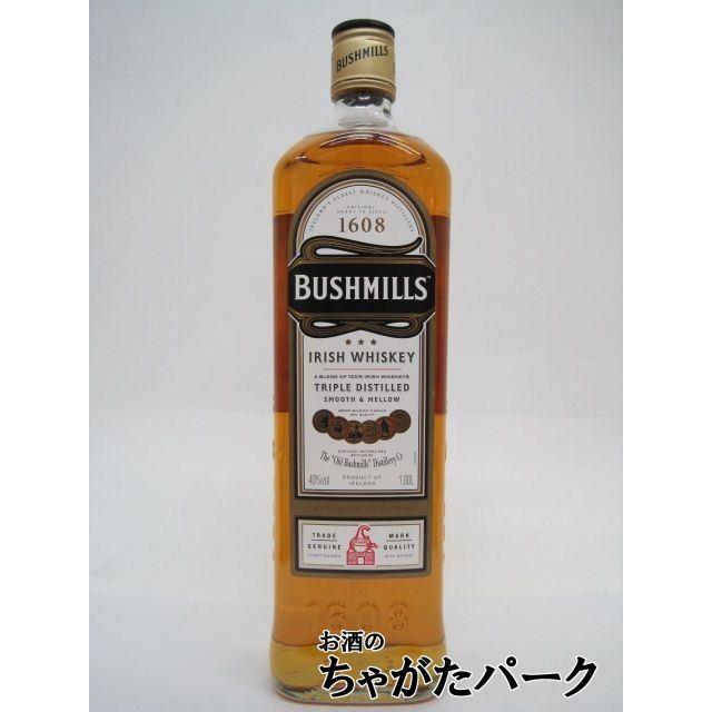 未開栓 BUSHMILLS ブッシュミルズ 10年 古酒 1000ml 43%｜Yahoo!フリマ