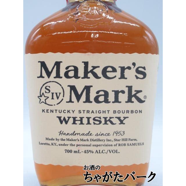 Maker's Mark メーカーズマーク レッドトップ 正規品 45度 700ml : お