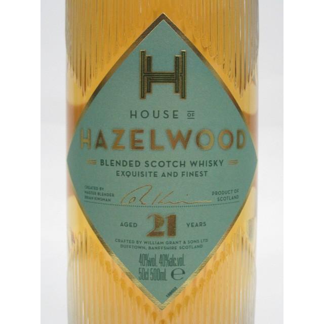 ヘーゼルウッド 21年 並行品 40度 500ml : お酒のちゃがたパーク Yahoo 