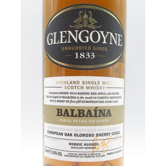GLENGOYNE グレンゴイン バルバイナ オロロソシェリー 並行品 43 GLENGOYNE グレンゴイン バルバイナ オロロソシェリー 並行品 43