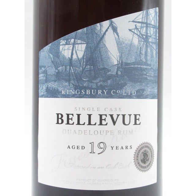 ベルビュー 19年 1998 グアドループ ラム シングルカスク (キングスバリー) 46度 750ml 蒸留所の個性 樽単位の個性
