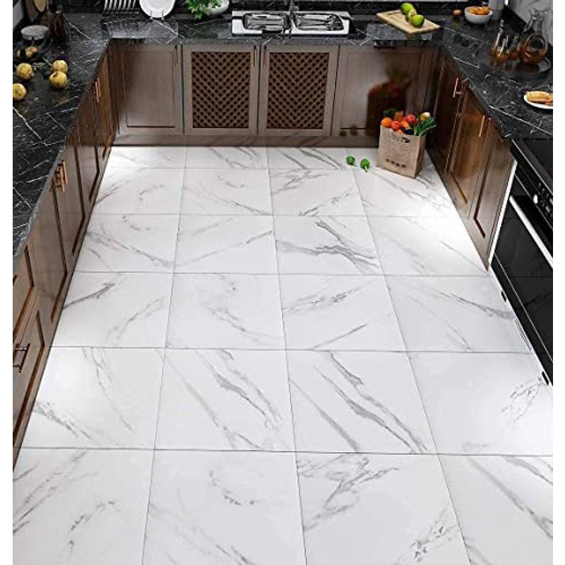 工場直送 フロア シート 大理石 床 リメイク シート タイル 12枚入り トイレ 浴び室 壁紙 防水シート フローリング 床デコ 接着剤不要 床材 55 以上節約 Moinmoin Socialmedia De