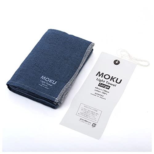 【送料無料】今治タオル コンテックス MOKU Light Towel Size L ブルーグリーン｜chage｜03