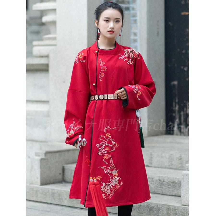 チャイナ服 民族衣装 中国史風 幕末 剣士風 装飾ベルト付 中国服 長袖 刺繍 チャイナテイスト 舞踏 歴史 Zw27 Chaiはポイント最大3倍 Zw27 チャイナ服専門店chai 通販 Yahoo ショッピング