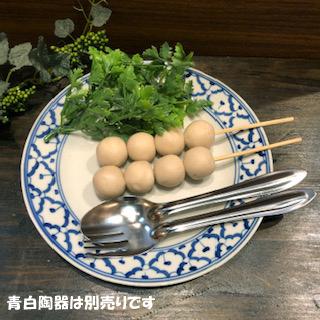 タイ製 【スプーン＆フォーク】SUS[12本] 『ZEBRA』 ステンレスレンゲ