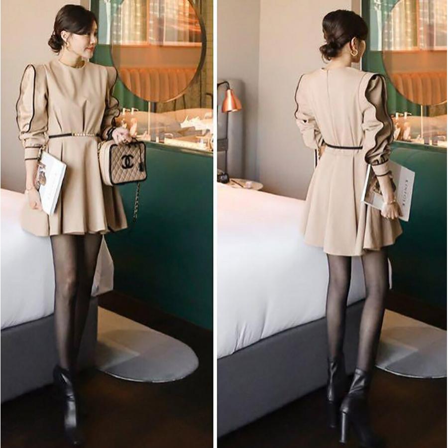 ワンピース おしゃれ 可愛い フェミニン エレガント 気質 高品質 | Village H＆T | 03