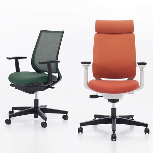 コクヨ ミトラ2（Mitra2）メッシュタイプ アディショナルバック 樹脂脚ホワイト 本体色ホワイト L型肘 ランバーサポート付き C04-W392MW-E12