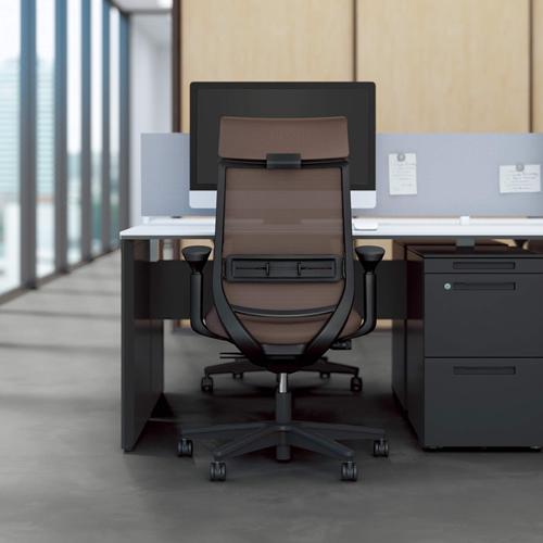 コクヨ ミトラ2（Mitra2）メッシュタイプ アディショナルバック 樹脂脚ホワイト 本体色ホワイト L型肘 ランバーサポート付き C04-W392MW-E12