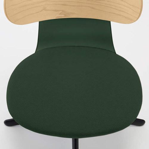 KOKUYO コクヨ イングライフ ingLIFE 4本脚 肘なし ブラック脚