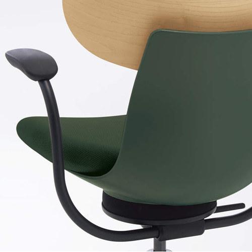 コクヨ ingLIFE イングライフ 4本脚／肘なし 2024年製 美品 KOKUYO コクヨ イングライフ ingLIFE 4本脚 肘なし ブラック脚