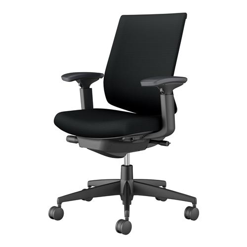 KOKUYO（コクヨ） ウィザード4（Wizard4） 樹脂脚 ブラック ロー