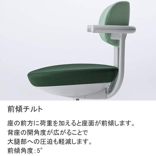 コクヨ パロ（pallo）背クッションタイプ スタンダードタイプ 背座同色 本体色グレー C07-G11CU-E21_15