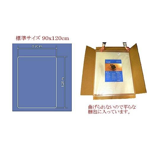 【ドイツ製】90×120cm 5年保証 半透明 チェアマット 床保護 デスク下 在宅ワーク ゲーミングチェア対応 ポリカーボネート PVC塩ビと異なり無害です_6