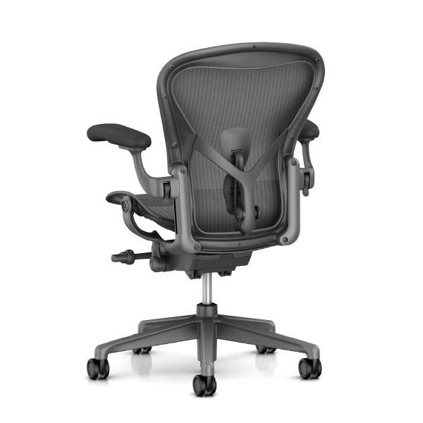 アーロンチェアリマスタード　Bサイズ　2024年購入品 Herman Miller ハーマンミラー アーロンチェア リマスタード