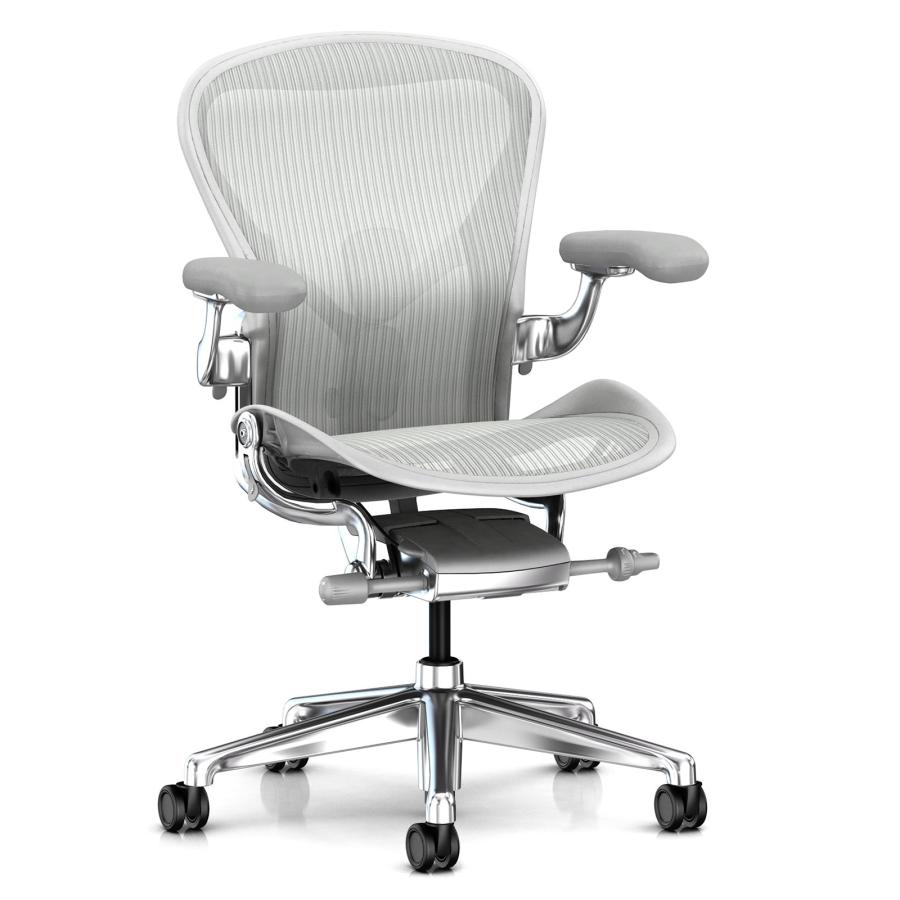 美品】ハーマンミラー　アーロンチェア　リマスタード Bサイズ　ポスチャーフィットSL Herman Miller（ハーマンミラー） アーロンチェア リマスタード B